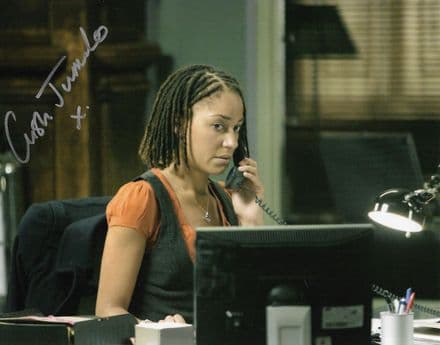 Cush Jumbo "Lois Habiba" (TORCHWOOD - Children of Earth) Genuine Signed Autograph 10x8 COA 11442