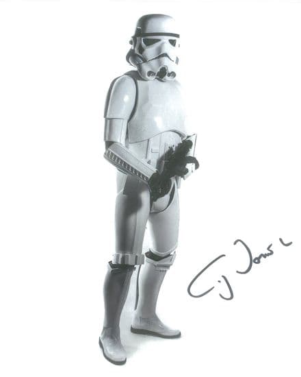 Cy Town Stormtrooper STAR WARS genuine signed autograph 10066 COA