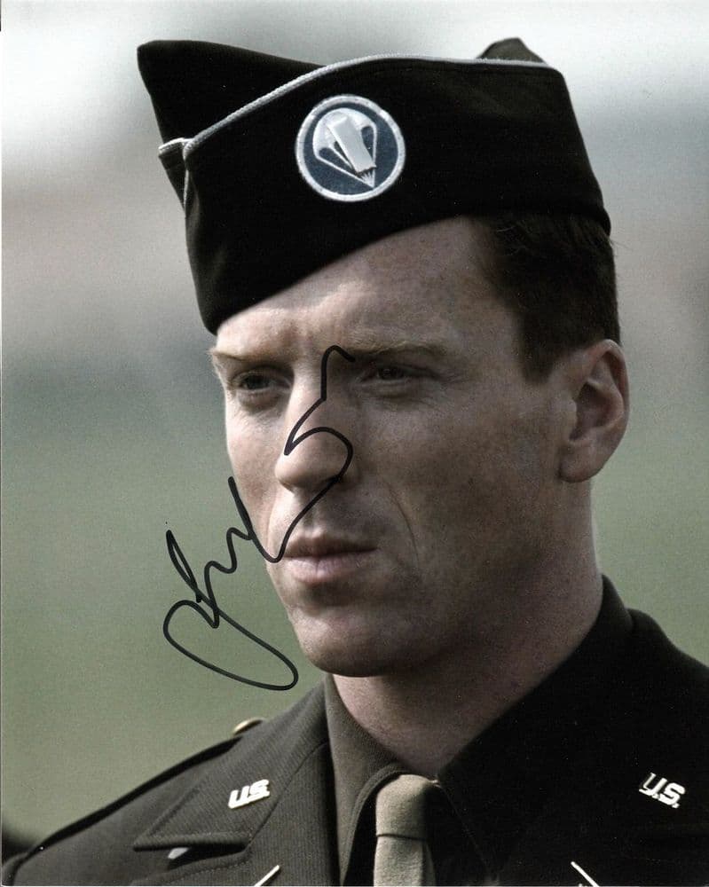 Damien Lewis Band of Brothers 10 x genuine signed autograph