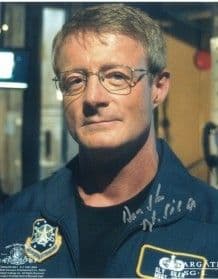 Dan Shea "Sgt Siler" (Stargate SG1 ) Genuine Signed Autograph 10 x 8 COA 1328