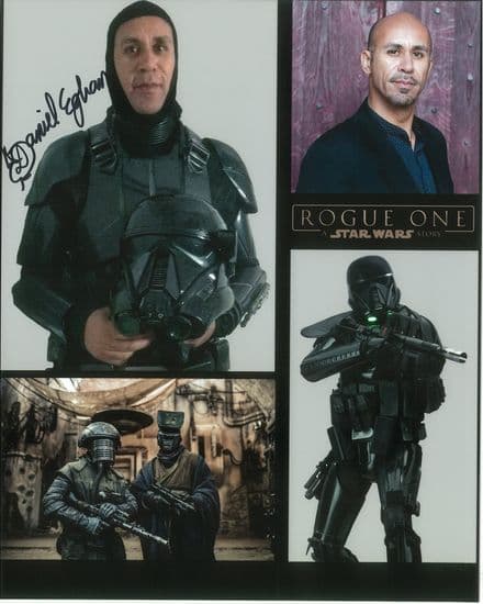 Daniel Eghan STAR WAR - ROGUE ONE Genuine Signed Autograph 10X8 COA 10118