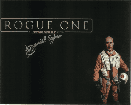 Daniel Eghan STAR WAR - ROGUE ONE Genuine Signed Autograph 10X8 COA 10120