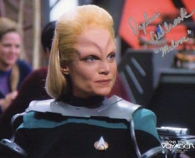 Daphne Ashbrook Very Rare Signed 10 x 8 Photograph from Star Trek DS9. 1870