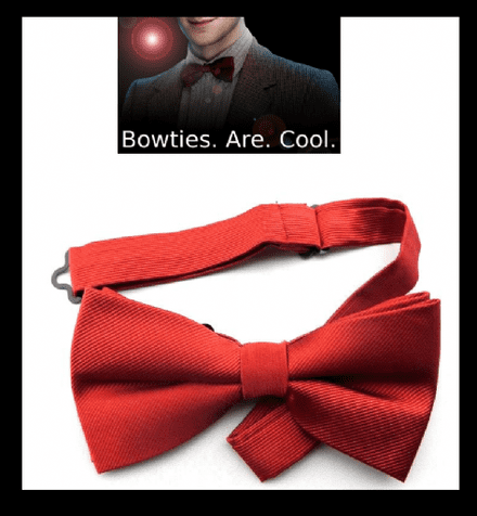Dark Red Silk, Hand made, Bow Tie - PC8347