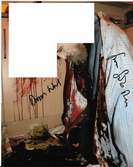 Darren Ward & Giovanni Lombardo Radice - 10 x 8 Genuine Signed Autograph 7892