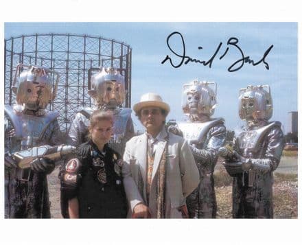 David Banks DOCTOR WHO "Cyberman"10x8 Genuine Signed Autograph 12051