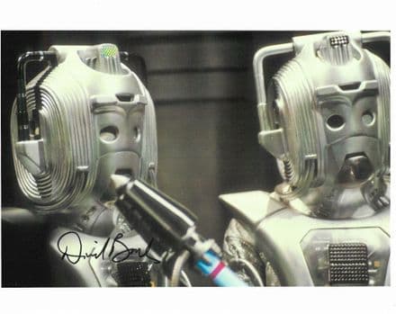 David Banks DOCTOR WHO "Cyberman"10x8 Genuine Signed Autograph 12097