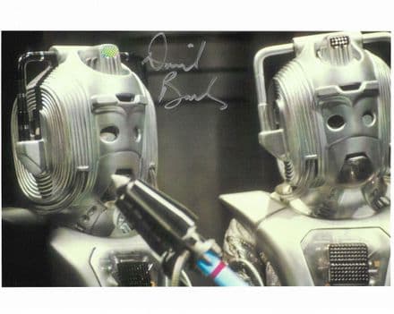 David Banks DOCTOR WHO "Cyberman"10x8 Genuine Signed Autograph 12098