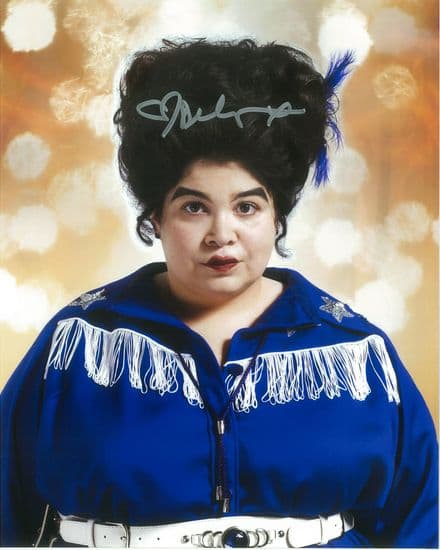 Debbie Chazen -DOCTOR WHO genuine Signed autograph 10 x 8 COA 10202
