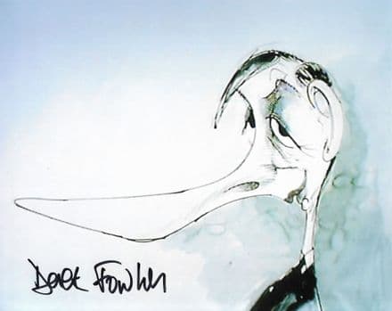 Derek Fowlds "YES MINISTER" Genuine signed autograph 8" X 10" COA 22360