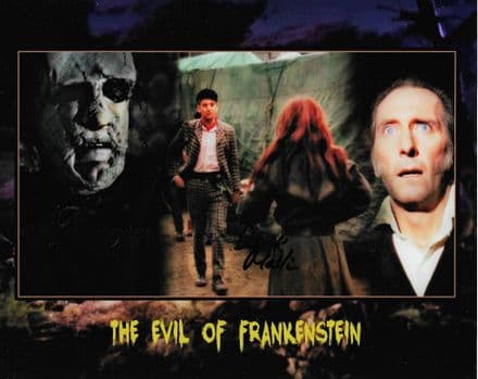 Derek Martin "Evil of Frankenstein HAMMER" genuine Autograph 10 x 8 COA 22290