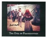 Derek Martin (HAMMER HORROR) - Genuine Signed Autograph 10x8 COA