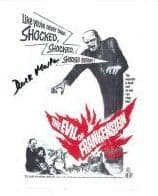 Derek Martin (HAMMER HORROR) genuine signed autograph 10x8 COA 5590