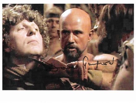 DOCTOR WHO DAVID GARFIELD (The Face of Evil) signed Autograph 10x8 COA 22625
