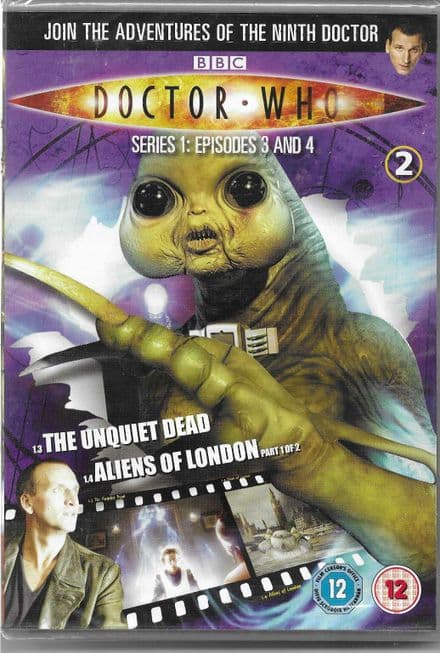 Doctor Who DVD: 'Unquiet Dead, Aliens of London'