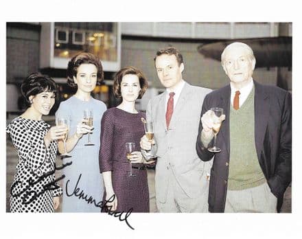 DOCTOR WHO Jemma Powell & Claudia Grant An Adventure in Space & Time signed 10x8 COA 11924