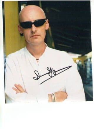 Dominic Glynn DOCTOR WHO music for Trial of a Timelord Signed GSA (9 1/4) x 8 COA 240