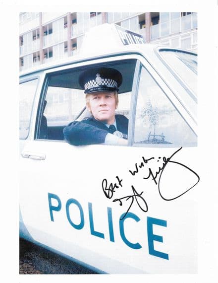 DOUGLAS FIELDING "PC/Sgt Quilley" Z CARS 10x8 Genuine Signed Autograph COA 22508