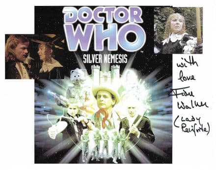 Fiona Walker Doctor Who Genuine Signed Autograph 10 x 8 COA 11909