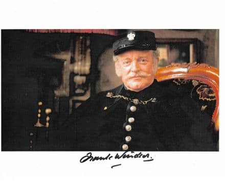 Frank Windsor DOCTOR WHO "Ghost Light" signed autograph 10x8 COA 11896