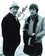 Frazer Hines Signed 10 x 8 hand signed