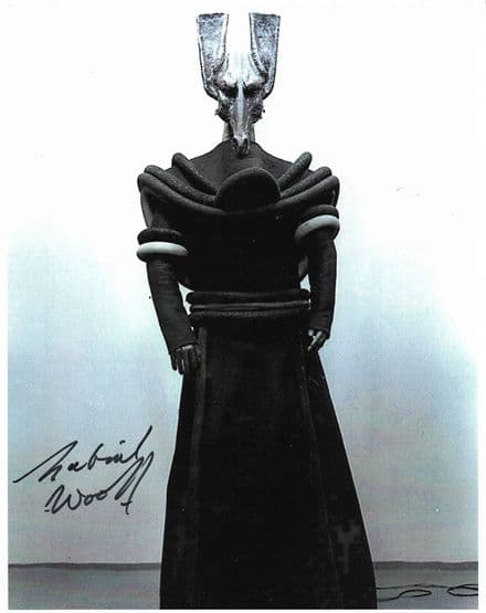 Gabriel Woolf DOCTOR WHO genuine Signed autograph 10 x 8 COA 11638