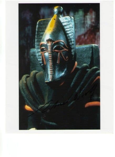 Gabriel Woolf DOCTOR WHO Genuine Signed Autograph 10 x 8 COA 1203