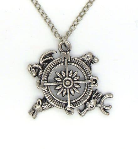 Game of Throne Compass Pendant 5138