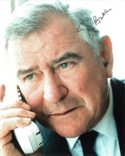 George Baker, DOCTOR WHO genuine signed autograph 10x8 COA 11144