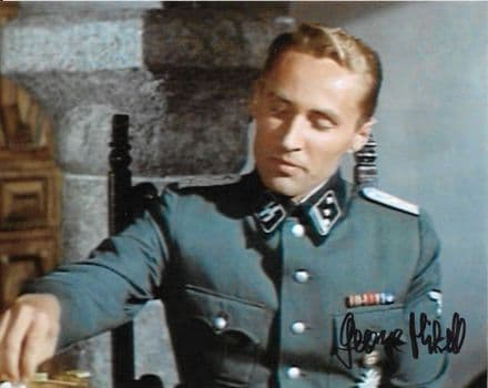 George Mikell "THE GREAT ESCAPE" genuine Signed Autograph 10x8 COA 22553