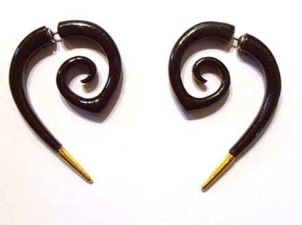 GIRL WITH THE DRAGON TATTOO earrings, prop replica