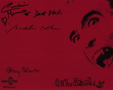 HAMMER signed by 5 - COLLINSON TWINS, MUNRO, BESWICK & MARTIN 8"x10" 11777