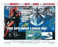 Harry Fielder THE SPY WHO LOVED ME - BOND Genuine Signed Autograph 10 x 8 COA 3574