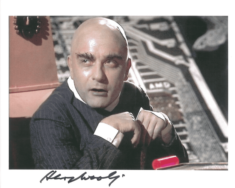 Henry Woolf - DOCTOR WHO genuine signed autograph 10x8 COA . 10215