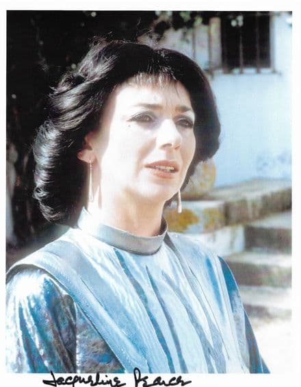 Jacqueline Pearce DOCTOR WHO - 10 x 8 genuine signed autograph COA 11296