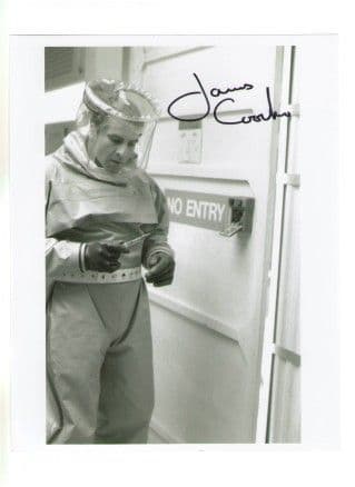 James Coombe from Doctor Who genuine signed autograph 10x8 COA  2638