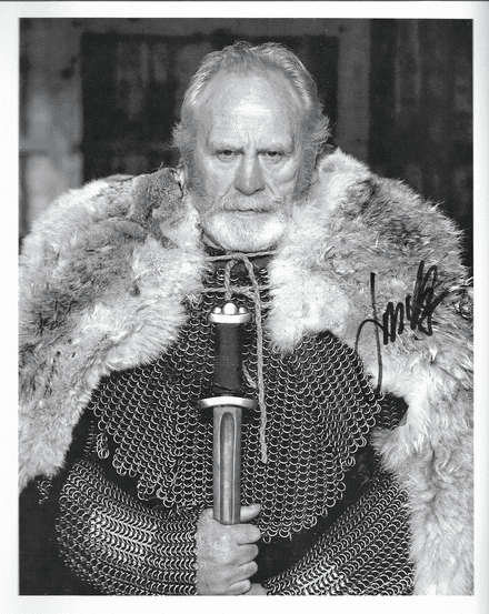 James Cosmo BRAVEHEART, GAME OF THRONES Genuine Signed Autograph 10x8 COA 23147