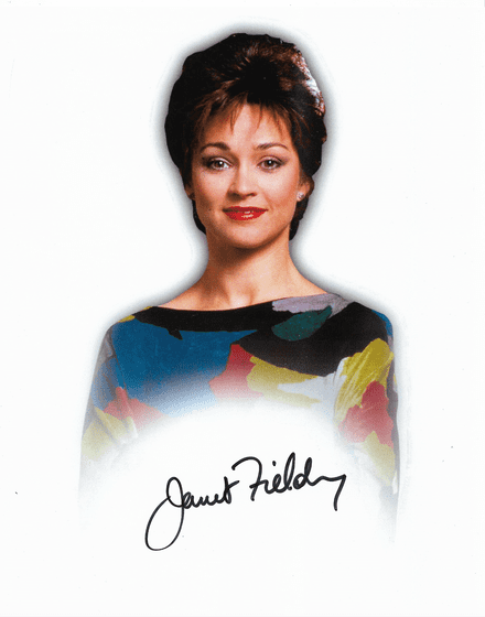 Janet Fielding DOCTOR WHO 'Tegan' Genuine Signed Autograph 10X8 COA 22945