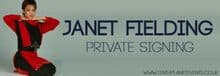 Janet Fielding - private Signing