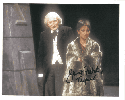 Janet Fielding "Tegan" (Doctor Who) genuine signed autograph 10 x8, 10486