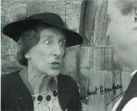 Janet Henfrey DR WHO- Genuine Signed Autograph 10x8 COA