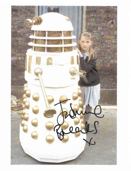 JASMINE BREAKS-Remembrance of the Dalek DOCTOR WHO 10x8 Genuine Signed COA 12253