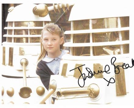 JASMINE BREAKS-Remembrance of the Dalek DOCTOR WHO 10x8 Genuine Signed COA 12254