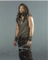 Jason Momoa "Ronon Dex" STARGATE ATLANTIS genuine signed autograph 10x8 COA 5432