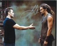 Jason Momoa "Ronon Dex" STARGATE ATLANTIS genuine signed autograph 10x8 COA 6794