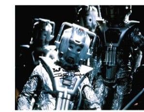 Jeff Wayne CLASSIC DOCTOR WHO - CYBERMAN Genuine Signed Autograph 10 X 8 COA 1954