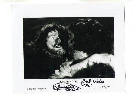 Jeremy Young  DOCTOR WHO genuine Signed autograph 10 x 8  COA 1218