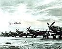 John Ellcombe - WW2 FIGHTER PILOT Genuine Signed Autograph 10x8 COA 129