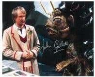 John Gillett DOCTOR WHO - Genuine Signed Autograph 10x8 COA