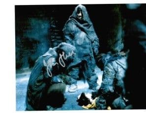 John Gleeson from Doctor Who Seeds of Doom genuine signed autograph 10 by 8 COA
